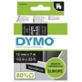 DYMO originaalsed D1 sildid | Valge trükk mustal lindil | 12 mm x 7 m | Isekleepuvad sildid LabelManageri etiketiprinteritele | Valmistatud Euroopas