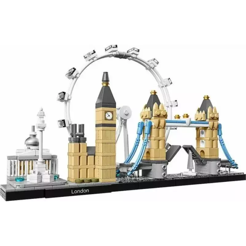 LEGO Architecture London 21034 ehituskomplekt — 468 detaili, linna vaatamisväärsuste mudel