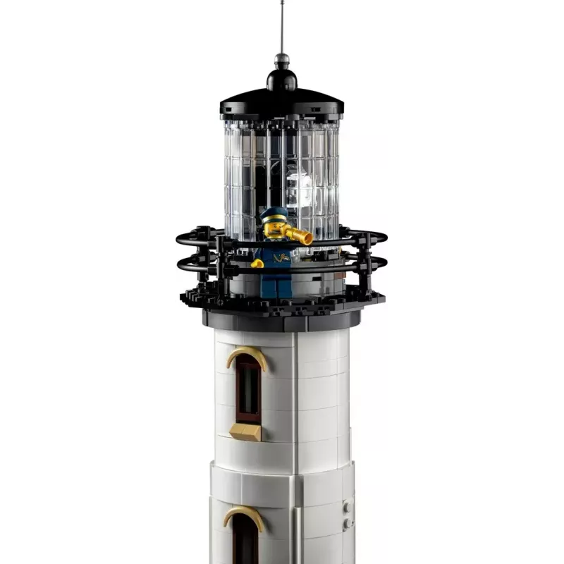 LEGO Ideas 21335 mootoriga tuletorn – 2065 detaili, mootoriga pöörlev tuli, 18+