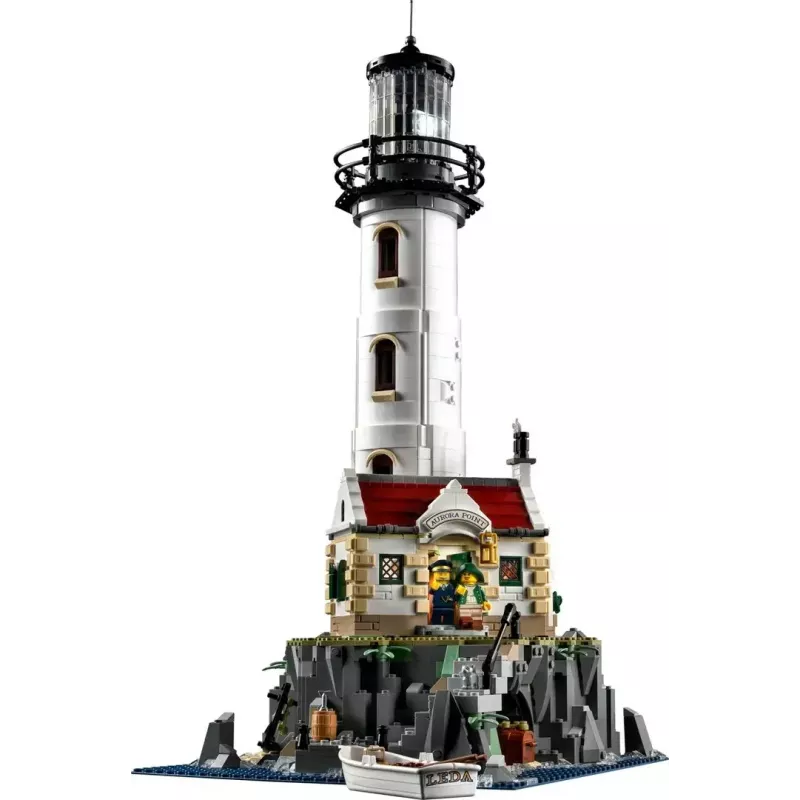 LEGO Ideas 21335 mootoriga tuletorn – 2065 detaili, mootoriga pöörlev tuli, 18+