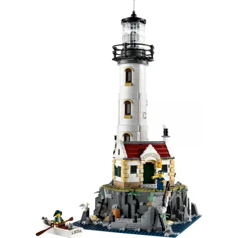 LEGO Ideas 21335 mootoriga tuletorn – 2065 detaili, mootoriga pöörlev tuli, 18+