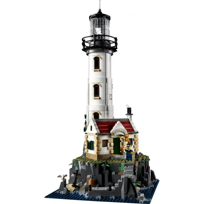 LEGO Ideas 21335 mootoriga tuletorn – 2065 detaili, mootoriga pöörlev tuli, 18+