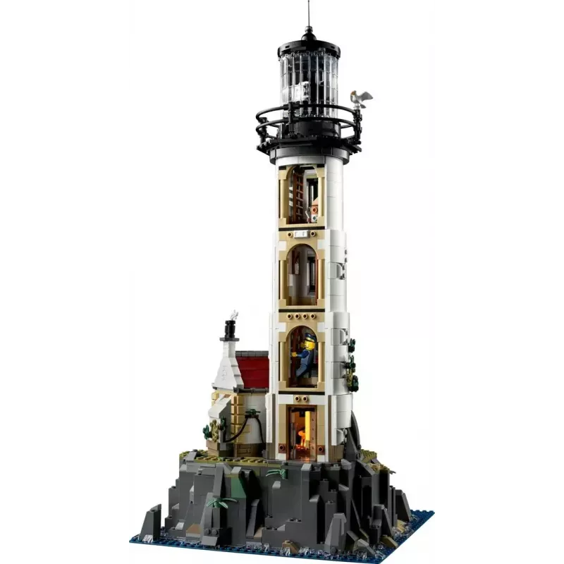 LEGO Ideas 21335 mootoriga tuletorn – 2065 detaili, mootoriga pöörlev tuli, 18+