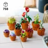 LEGO Icons Mini Plants komplekt 10329 — 9 ehitatavat väikest taime mudelit, 758 tükki, vanus 18+