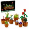 LEGO Icons Mini Plants komplekt 10329 — 9 ehitatavat väikest taime mudelit, 758 tükki, vanus 18+