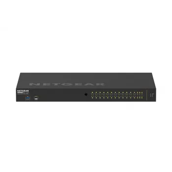 NETGEAR GSM4230P-100EUS võrgukommutaator Hallatav L2/L3 Gigabit Ethernet (10/100/1000) Power over Ethernet (PoE) 1U Must