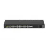 NETGEAR GSM4230P-100EUS võrgukommutaator Hallatav L2/L3 Gigabit Ethernet (10/100/1000) Power over Ethernet (PoE) 1U Must