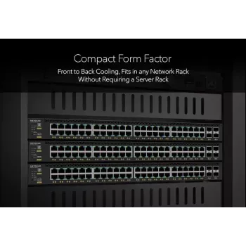 NETGEAR M4350-8X8F Hallatav L3 10G Ethernet (100/1000/10000) 1U Must