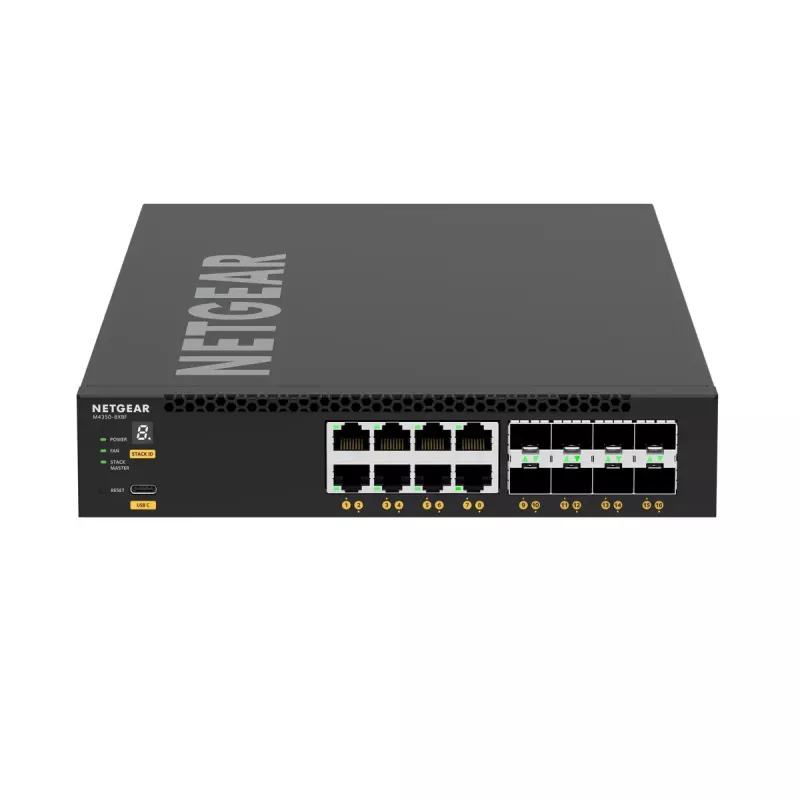 NETGEAR M4350-8X8F Hallatav L3 10G Ethernet (100/1000/10000) 1U Must