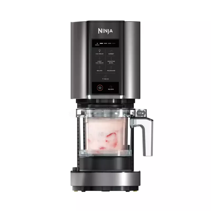 Traditsiooniline jäätisemasin Ninja NC300EU 1,4 L, 800 W, must/hõbedane, 3 kaussi