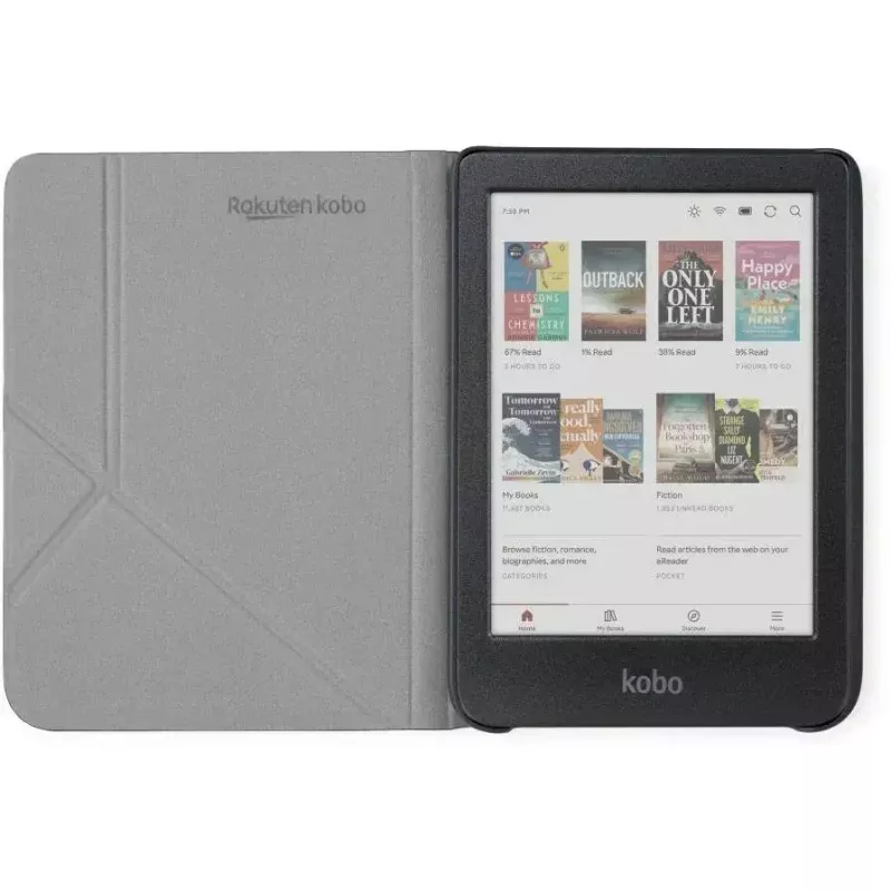 Folio Case Rakuten Kobo SleepCover 15,2 cm Roheline