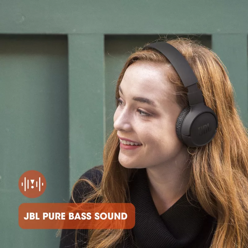 JBL Tune 510 VALGE, Juhtmevaba, 20 - 20000 Hz, Kõned/Muusika, 160 g, Peakomplekt, Valge