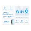 Võrgusaadet ja -vastuvõtja TP-Link AX1800 Wi-Fi 6