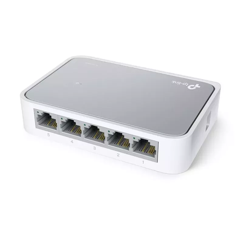 TP-Link TL-SF1005D Haldamata Fast Ethernet (10/100) Valge