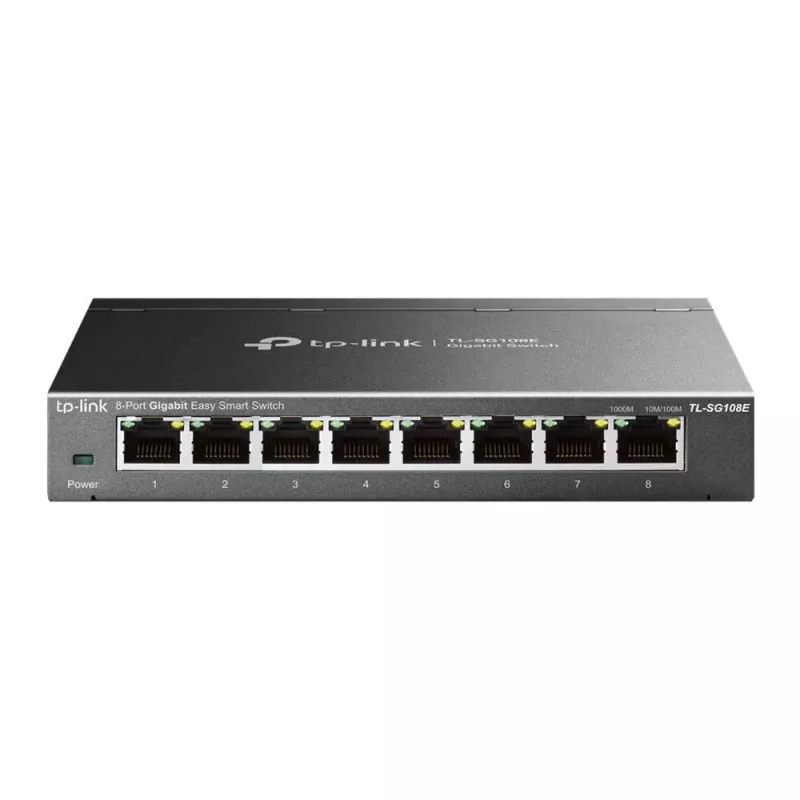 Hallatav lüliti TP-Link TL-SG108E 8-pordiline Gigabit Easy Smart Switch