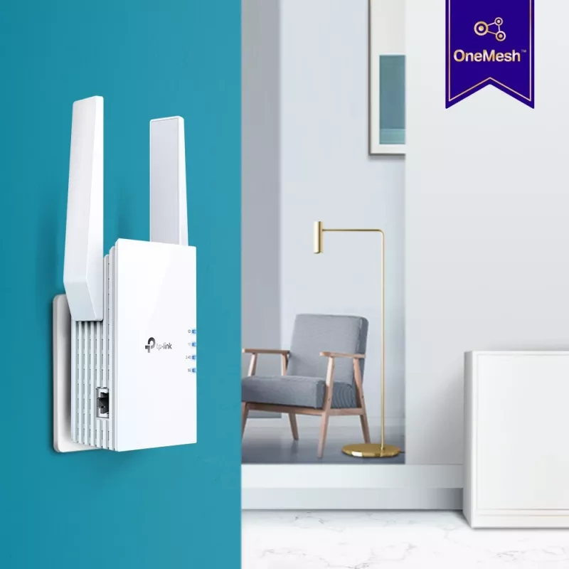 Võrgupikendaja TP-Link AX1800 WiFi 6 Extender RE605X