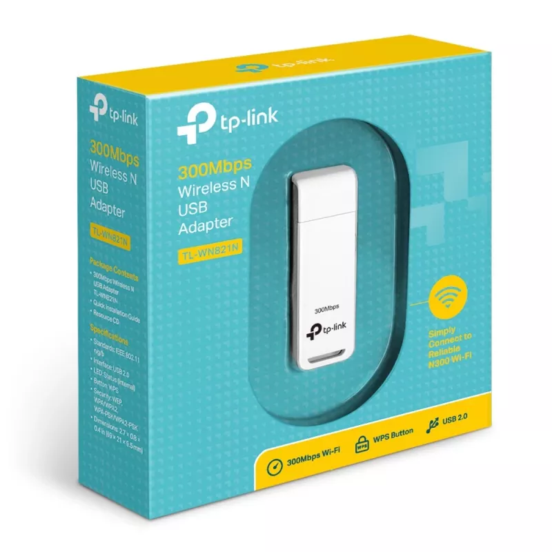 TP-Link TL-WN821N võrgukaart WLAN 300 Mbit/s