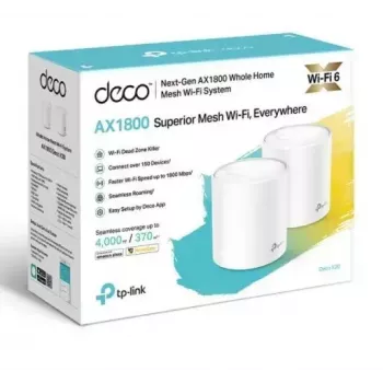 TP-Link AX1800 kogu kodu Mesh Wi-Fi 6 süsteem, 2-pakk