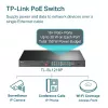 TP-Link 16-port 10/100 Mbps + 2-port Gigabit riiulile paigaldatav PoE-lüliti 16 PoE+ pordiga