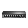 TP-Link 9-pordiline 10/100Mbps lauavõrgulüliti 8 PoE+ pordiga