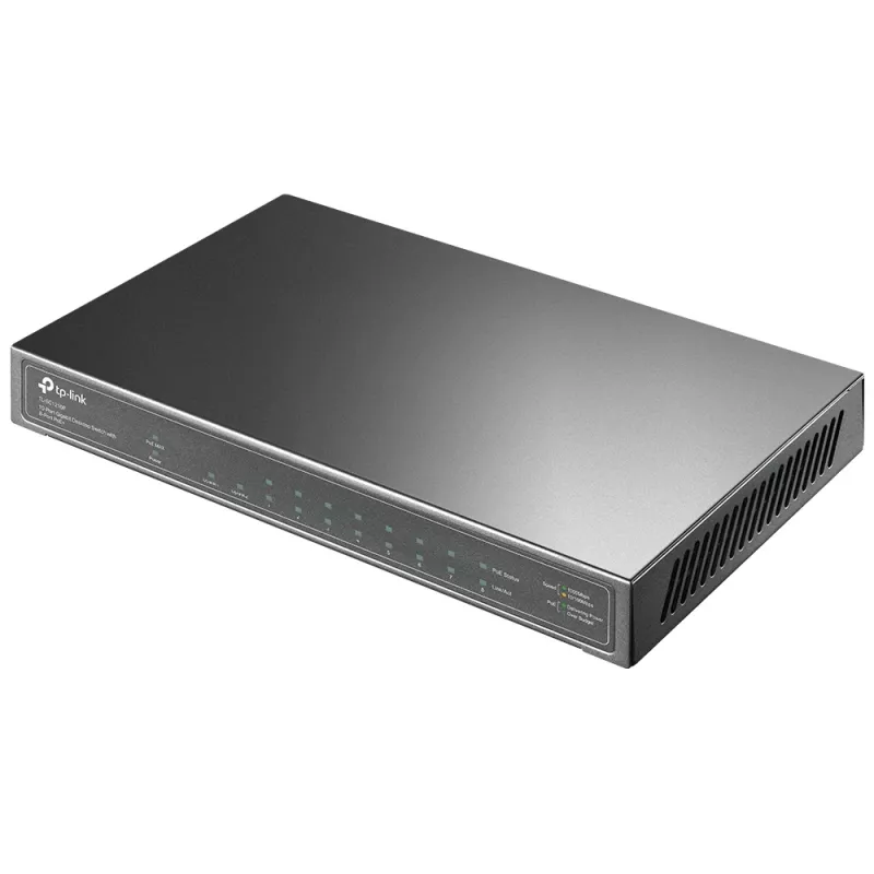 TP-Link TL-SG1210P võrgulüliti, haldamata, Gigabit Ethernet (10/100/1000), Power over Ethernet (PoE), hall