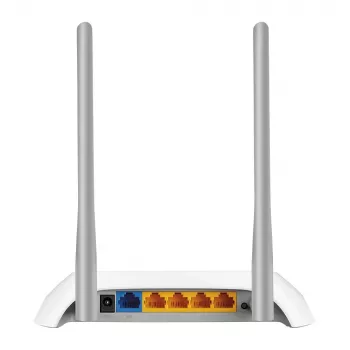 TP-Link TL-WR840N traadita ruuter Fast Ethernet Single-band (2,4 GHz) Hall, Valge