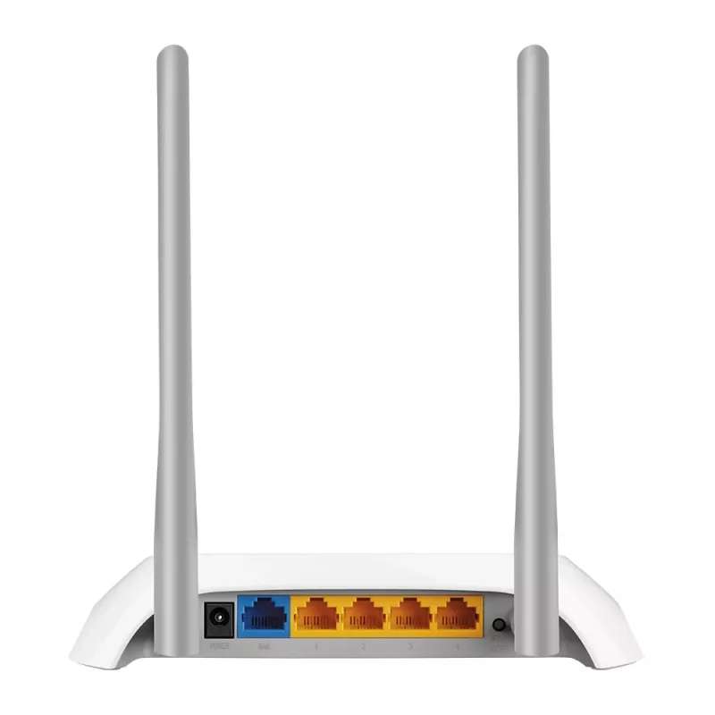TP-Link TL-WR840N traadita ruuter Fast Ethernet Single-band (2,4 GHz) Hall, Valge