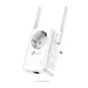TP-Link TL-WA860RE võrguadapter PowerLine 300 Mbit/s Ethernet LAN Wi-Fi Valge 1 tk