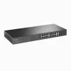 TP-Link 18-port Gigabit riiulisse paigaldatav lüliti 16 PoE+-ga, haldamata, Gigabit Ethernet (10/100/1000), täisdupleks, Power over Ethernet (PoE), riiulisse paigaldamine, 1U