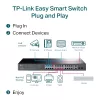 Hallatav lüliti TP-Link TL-SG1428PE 28 pordiga Gigabit koos 24 PoE+ pordiga