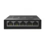 TP-Link 5-Port 10/100/1000Mbps lauaarvuti võrgulüliti, haldamata, Gigabit Ethernet (10/100/1000), seinakinnitatav