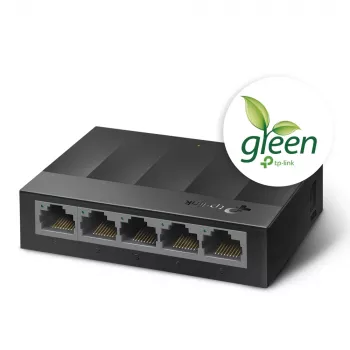 TP-Link 5-Port 10/100/1000Mbps lauaarvuti võrgulüliti, haldamata, Gigabit Ethernet (10/100/1000), seinakinnitatav