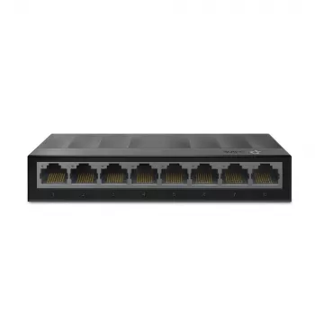 TP-Link 8-pordiline 10/100/1000Mbps lauaarvuti võrgulüliti, haldamata, Gigabit Ethernet (10/100/1000), seinale paigaldatav