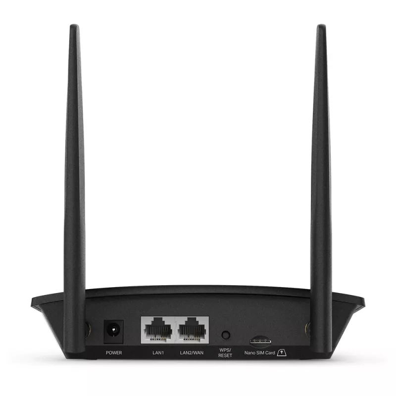 TP-Link TL-MR100 traadita ruuter Fast Ethernet Single-band (2,4 GHz) 4G Must