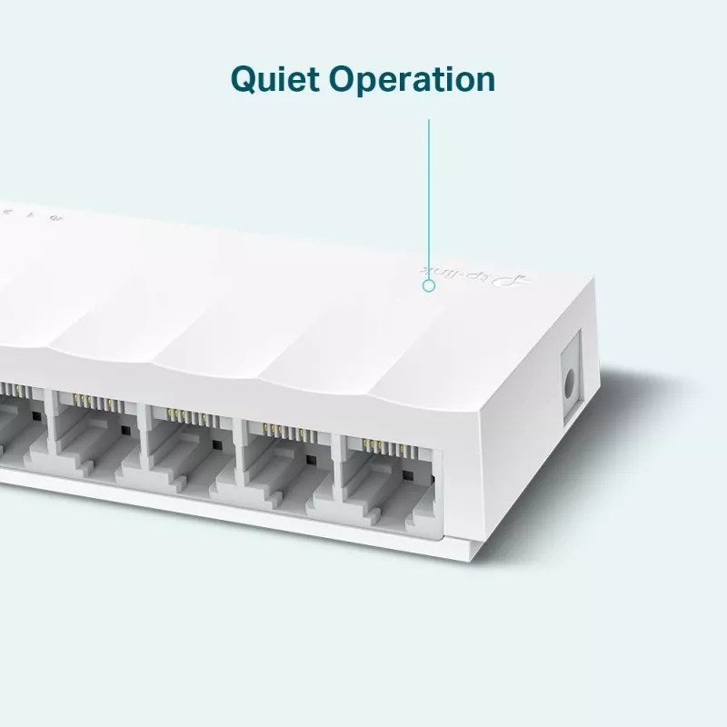 TP-Link 8-pordiline 10/100Mbps lauaarvuti võrgulüliti