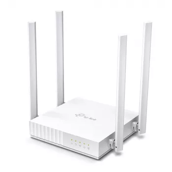 TP-Link ARCHER C24 traadita ruuter Fast Ethernet Dual-band (2,4 GHz / 5 GHz) Valge