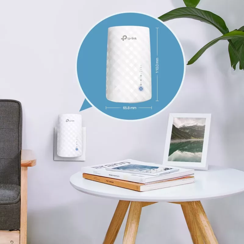 TP-Link RE190 võrgulaiendaja võrgurepiiter Valge