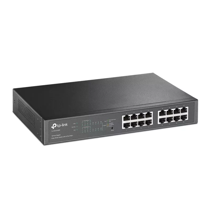 Hallatav lüliti TP-Link TL-SG1016PE 16-port Gigabit 8 PoE+ pordiga