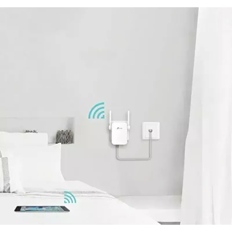 TP-Link TL-WA855RE võrgu laiendaja Võrgu saatja ja vastuvõtja Valge 10, 100 Mbit/s