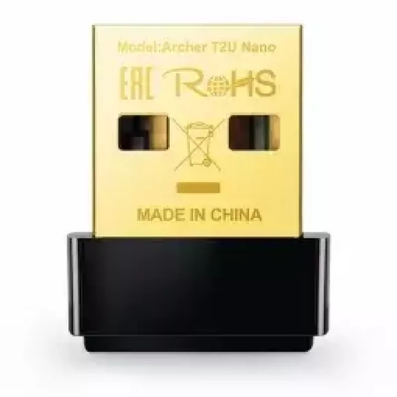 TP-Link Nano AC600 USB WiFi adapter (Archer T2U Nano) – 2,4G/5G kaheribaline traadita võrgu transiiver