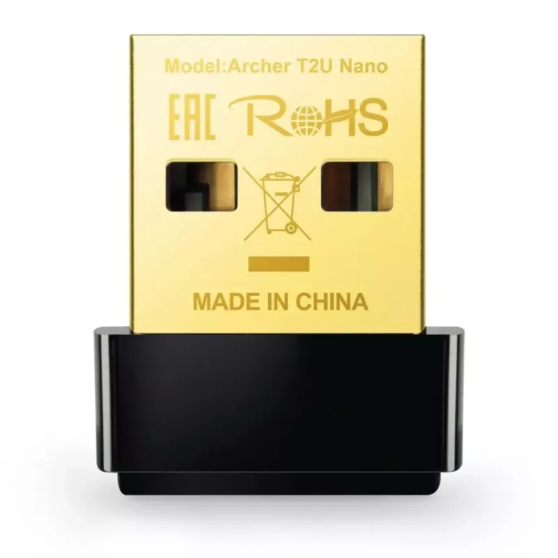 TP-Link Nano AC600 USB WiFi adapter (Archer T2U Nano) – 2,4G/5G kaheribaline traadita võrgu transiiver
