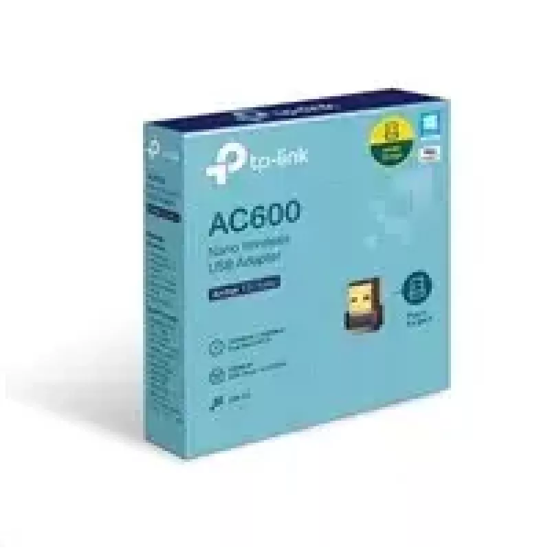 TP-Link Nano AC600 USB WiFi adapter (Archer T2U Nano) – 2,4G/5G kaheribaline traadita võrgu transiiver