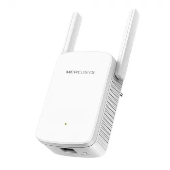 Juhtmevaba leviulatuse pikendaja MERCUSYS ME30 AC1200 — kaheribaline 802.11b/g, 2 välist antenni, 1x RJ-45
