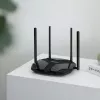 Laualine ruuter MERCUSYS MR80X — Kaheribaline Wi‑Fi 6 (802.11ax), 3000 Mbps, 4 välist antenni, 3 Gigabit LAN-porti