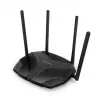 Laualine ruuter MERCUSYS MR80X — Kaheribaline Wi‑Fi 6 (802.11ax), 3000 Mbps, 4 välist antenni, 3 Gigabit LAN-porti