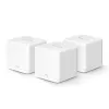Mesh-süsteem MERCUSYS Halo H60X (3-pakk) — Kaheribaline Wi‑Fi 6, kuni 1500 Mbps, leviala 550 m², 2× LAN-porti