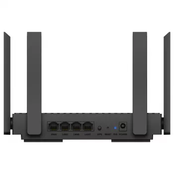 Laualine ruuter Cudy WR1500 — kaheribaline (2,4/5 GHz), Wi‑Fi 6/4, 4x Gigabit LAN, MU‑MIMO, välisantennid
