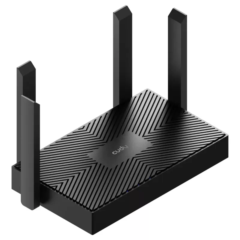 Laualine ruuter Cudy WR1500 — kaheribaline (2,4/5 GHz), Wi‑Fi 6/4, 4x Gigabit LAN, MU‑MIMO, välisantennid