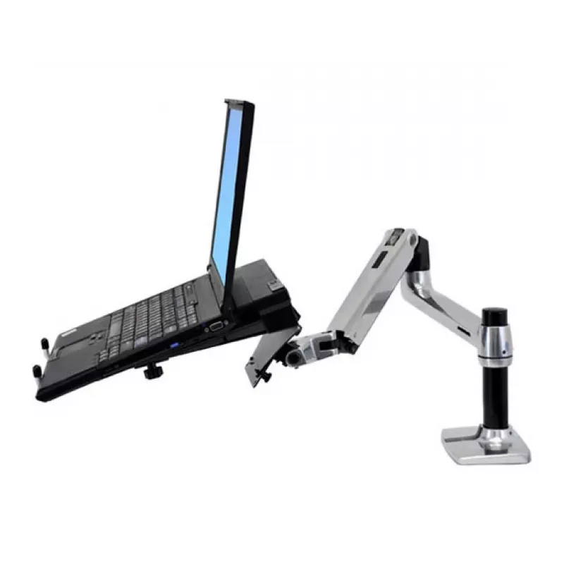 Ergotron LX lauale kinnitatav monitorihoidik, poleeritud alumiinium