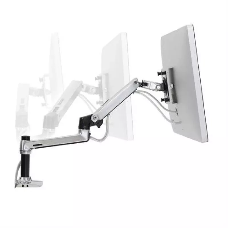Ergotron LX lauale kinnitatav monitorihoidik, poleeritud alumiinium